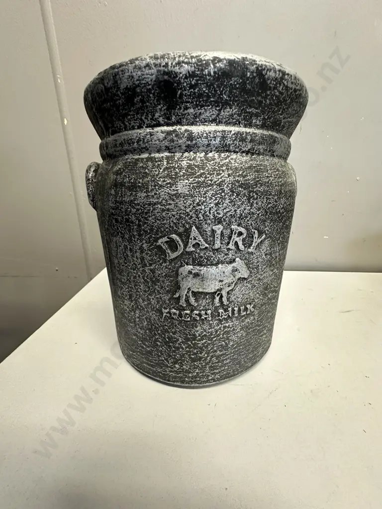 Dairy Fresh Milk Decorative Jar Image 1++